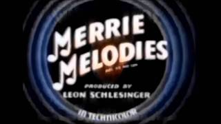 Merrie Melodies Openings And Closings 19311969 UPGRADED 20 [upl. by Corel11]