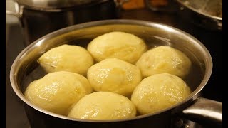 KartoffelknödelRezept  German Potato Dumplings Recipe [upl. by Suvart248]