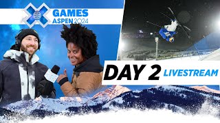 Day 2 Livestream with Jack Mitrani amp Gabby Maiden  X Games Aspen 2024 [upl. by Thom]