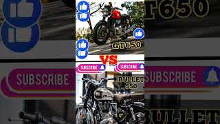 GT 650  VS  BULLET 550  ⚡☠ shorts trending newsong bulletlover gt650 royalenfieldbullet [upl. by Nealon]