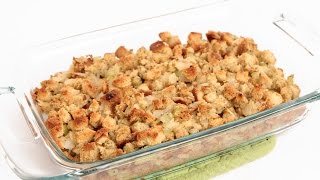 Classic Stuffing Recipe  Laura Vitale  Laura in the Kitchen Episode 843 [upl. by Jenelle]