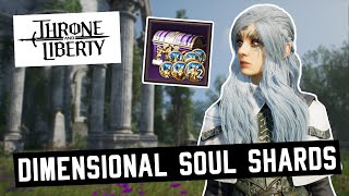 How to get and use Dimensional Soul Shards  Throne and Liberty guide [upl. by Ylrebnik889]