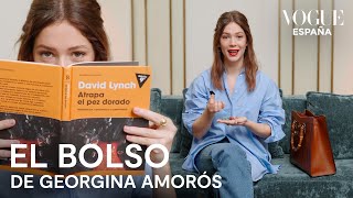 Georgina Amorós ¿qué lleva en el bolso una actriz de éxito  VOGUE España [upl. by Eetsirk]