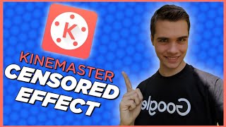 Kinemaster Video Editing Censored Bleep Effect [upl. by Hose859]