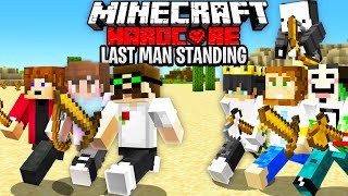 Minecraft Hardcore But Last Man Standing WINS 1000 REMATCH [upl. by Odlaw]