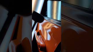 Dented Car Door Panel Restoration [upl. by Nnaycart]