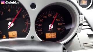 Nissan 350Z 0150 kmh Acceleration 060  0100 mph [upl. by Basia]