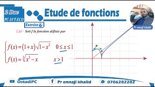 Etude de fonctions Exercice 6 [upl. by Normak]