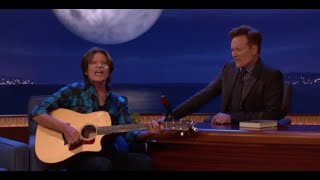 John Fogerty Creedence Clearwater Revival quotHave You Ever Seen the Rain” LIVE on CONAN [upl. by Mayworm]