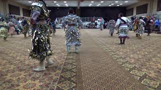 Old Style Jingle Dress Sg 2 FNL at Shooting Star Powwow January 2018 [upl. by Htebaile171]