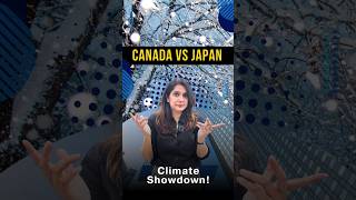 Japan vs Canada Which Country Has the Better Climate 🌡️❄️☀️  shorts [upl. by Monroe]