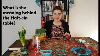 What is the meaning behind the Haftsin table With Persian and English subtitle [upl. by Berthe256]