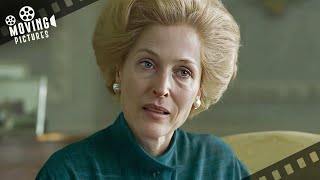 Margaret Thatcher Reveals Her Favorite Child  The Crown Gillian Anderson Olivia Colman [upl. by Ynahpets]