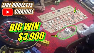 🔴LIVE ROULETTE 🚨 BIG WIN 💲3900 In Las Vegas Casino 🎰 Friday Session Exclusive ✅ 20230811 [upl. by Rafaellle]