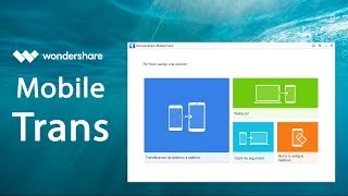 Wondershare MOBILE TRANS ¡CÓMO pasar TODOS nuestros datos a otro móvil [upl. by Irehs]