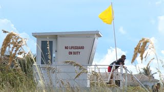 Lifeguards beachgoers watchful after couple drowns in rip current in Martin County [upl. by Stoneman]