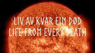 KVERVANDI acoustic by Ivar Bjørnson amp Einar Selvik LYRICS NORWEGIANENGLISH [upl. by Noelopan495]