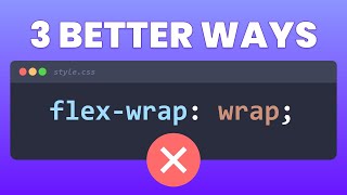 Why I dont use flexwrap anymore and what to use instead [upl. by Eidson606]