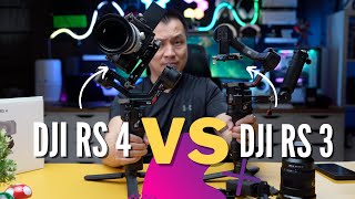 DJI RS3 vs RS4 InDepth Review amp SidebySide Comparison [upl. by Coit364]