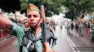 SEMANA SANTA MÁLAGA 2024LEGIONARIOS CANTANDO EL NOVIO DE LA MUERTECRISTO DE LA BUENA MUERTE [upl. by Ydniw]