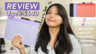 Ugee S640 Full Review Android MacOS ✦ GoodNotes Notability Photoshop amp Illustrator ❤︎  Emmy Lou [upl. by Alejandrina]