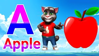 A for Apple B for Ball C for Cat D For Dog Learning Tv Phonics Song A To Z Alphabet [upl. by Catherina674]