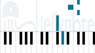 How to play Zinnias Theme Encounter by Pokemon on Piano Sheet Music [upl. by Orford478]