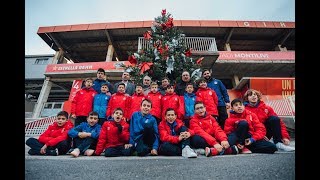 ESPINELVES I EL GIRONA  Una amistat nadalenca  Girona FC [upl. by Halliday]