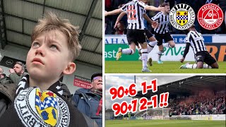 🔥😱LAST MINUTE WINNER TO THE SAINTS   Pyros  Ultras  Paisley…  St Mirren Vs Aberdeen [upl. by Terri]