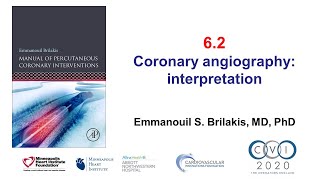 62 Manual of PCI  How to interpret the coronary angiogram [upl. by Lissak]