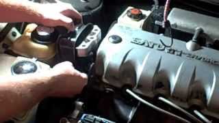 1994 Saturn SL1 how to install engine motor mount [upl. by Banebrudge]