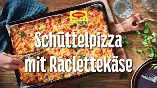 Schüttelpizza mit Raclettekäse [upl. by Quintin236]