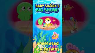 Baby Shark 2022 Animated Birthday Card [upl. by Esorlatsyrc]