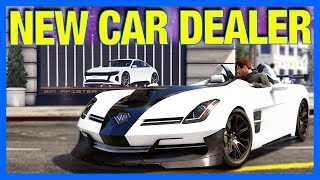 GTA 5 Online  New Car Dealer amp SLR Customization GTA Online Benefactor SM722 [upl. by Leviram203]