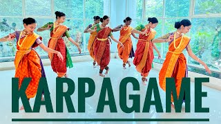 Karpagame Remix  VGo  Bharatanatyam Modern Fusion  Shubhangi Litke Choreography [upl. by Eilyw]