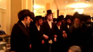 Spinka rabbi dancing mitzve tantz [upl. by Dickenson]