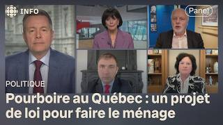 Québec sattaque au cassetête des pourboires  Mordus de politique [upl. by Anneiv]