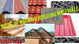 The new and current price of roofing materials in Uganda today nails iron sheets timbers wiremesh [upl. by Fawna547]