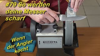 Messer schärfen Teil 1 TormekT4 Messerschärfen [upl. by Erdnassac]