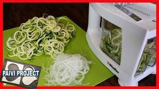 Mueller Spiral Ultra Spiralizer  My first time using [upl. by Nautna]