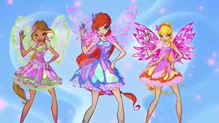 Winx Club Butterflix Dance But The Music Is Different Song [upl. by Ateikan931]