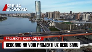 Beograd na vodi Projekti uz reku Savu Sava promenada Park samo za stanare  Zimska Bajka [upl. by Heisser]