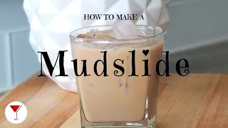 Mudslide  How to make a cocktail with Vodka Kahlua amp Baileys [upl. by Acherman]