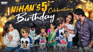 Nihan’s 5th Birthday Celebrations  Amrutha Pranay  Nihan Pranay [upl. by Mettah]