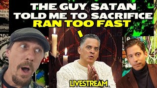 Lying Ex SATANIST Interviewed by Michael Knowles Atheist Livestream [upl. by Llebpmac953]