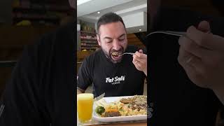 Assustei GERAL no Buffet Livre com meu PRATO GIGANTE 👹 4Kg  Sobremesa shorts [upl. by Regan]