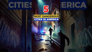 5 MOST Dangerous Cities in AMERICA 🇺🇸 facts shorts [upl. by Arlyn]