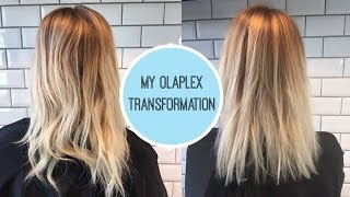 OLAPLEX TREATMENT │SEE MY TRANSFORMATION [upl. by Nikolas]