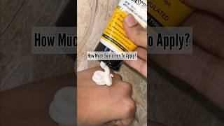 How Much Sunscreen Should You Apply  Face Hands Neck Ears… [upl. by Arimat]