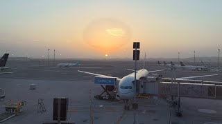 Jeddah  Jakarta Saudia SV826 Boeing 777300ER [upl. by Fitalludba]